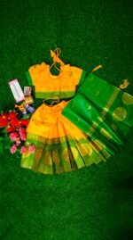 হলুদ-সবুজ চাকা কাতান (Code01) - Image 2