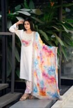 Rainbow Premium Viscoz Reon Salwar Kameez – Elegant 3 Piece for Women  – (Style-6719)