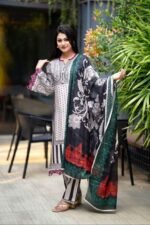Dora Embroidered Cotton Salwar Kameez – (Style-6728)
