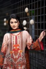 Monohar Embroidered Cotton Salwar Kameez – Elegant & Comfortable 3-Piece– (Style-6706) - Image 2