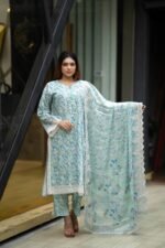 Bonolota Salwar Kameez – Premium Reon Fabric- (Style-6762) - Image 2