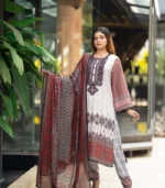 Aainaghor Embroidered Cotton Salwar Kameez for Women – Mirror Work & Premium Reon Fabric- (Style-6743) - Image 2