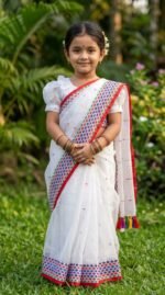 টাঙ্গাইল হাফ সিল্ক পপকর্ন রেডিমেড বেবিশাড়ি