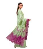 Pistachio Green Traditional Embroidered Unstitched Lawn 3 Piece Suit_Style(5708) - Image 2